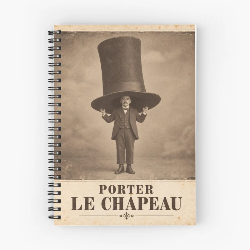 Porter le chapeau — Responsabilité grand format sur Cahier à spirale