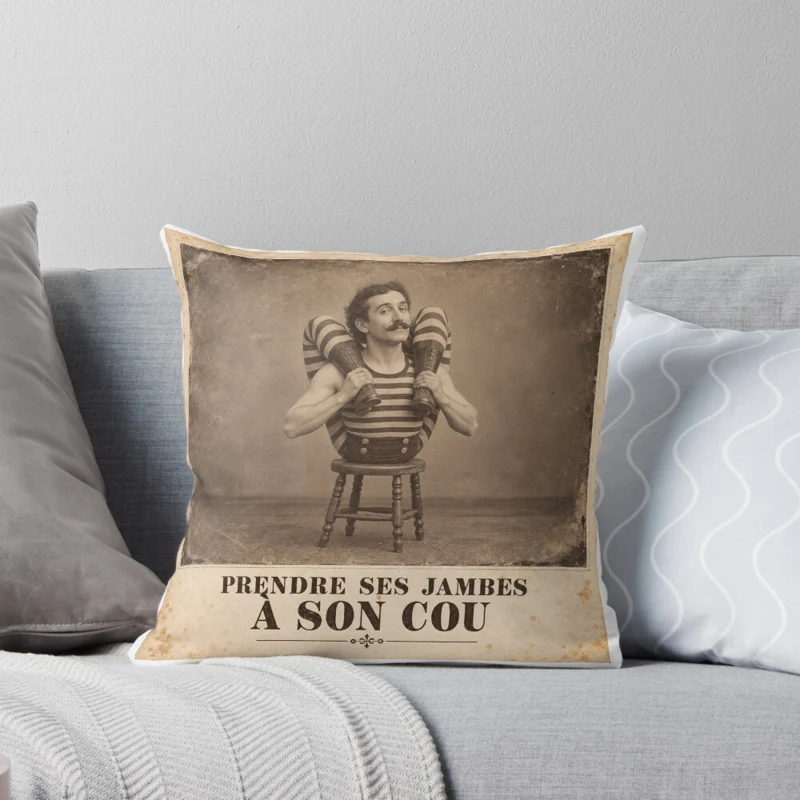 Prendre ses jambes à son cou — Fuite contorsionniste sur Coussin