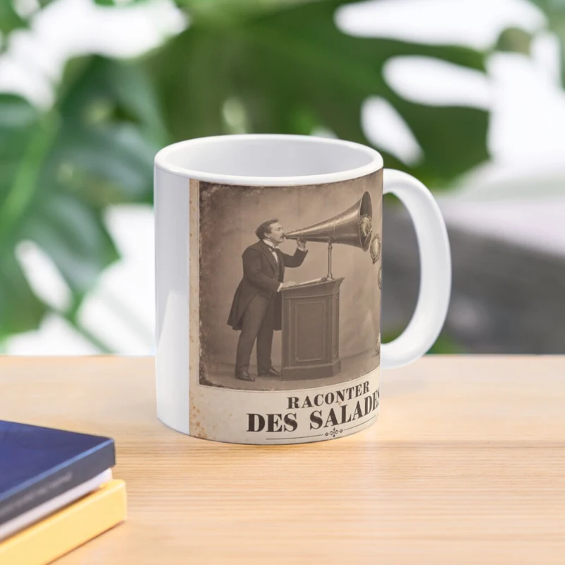 Raconter des salades — Conférence maraîchère sur Mug classique