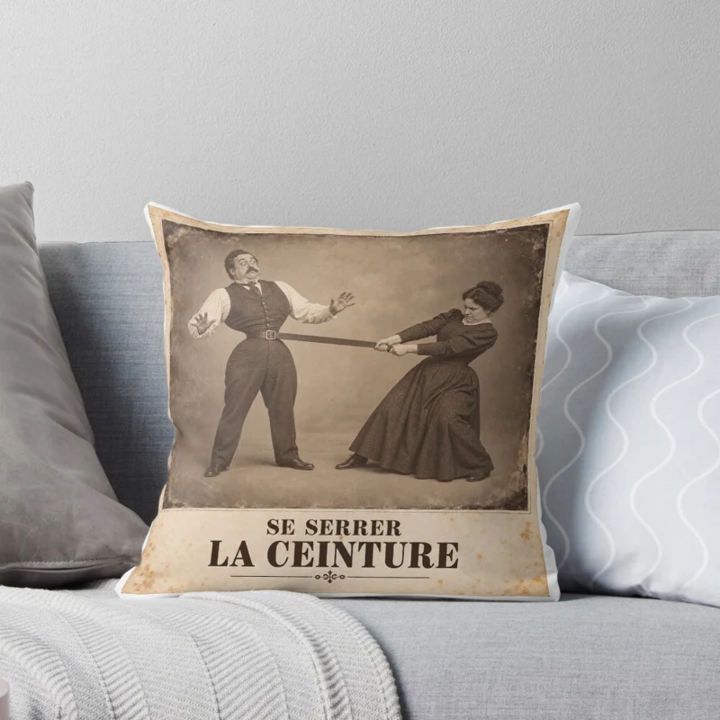 Se serrer la ceinture — Budget taille guêpe sur Coussin