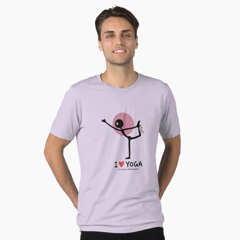Le danseur fait sécher sa chaussette sur T-shirt délavé vintage