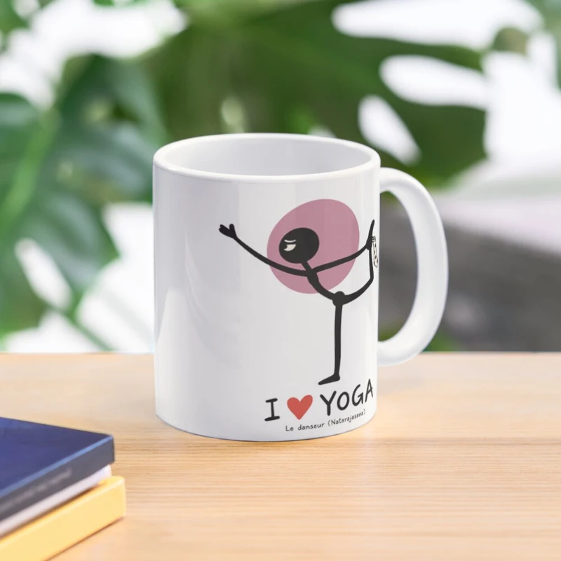 Le danseur fait sécher sa chaussette sur Mug classique