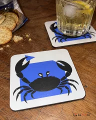 Crabe qui découpe son propre cadre — image publiée sur Instagram