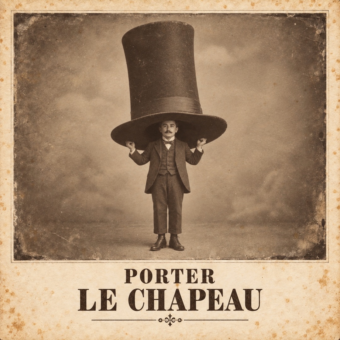 Porter le chapeau — Responsabilité grand format — image publiée sur Instagram