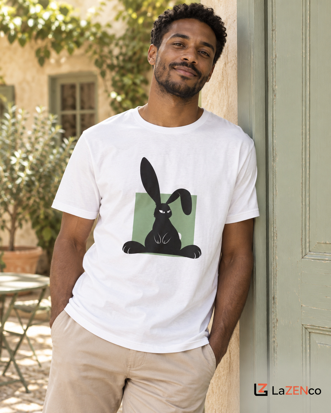 Lapin aux oreilles impossibles à ranger — image publiée sur Instagram