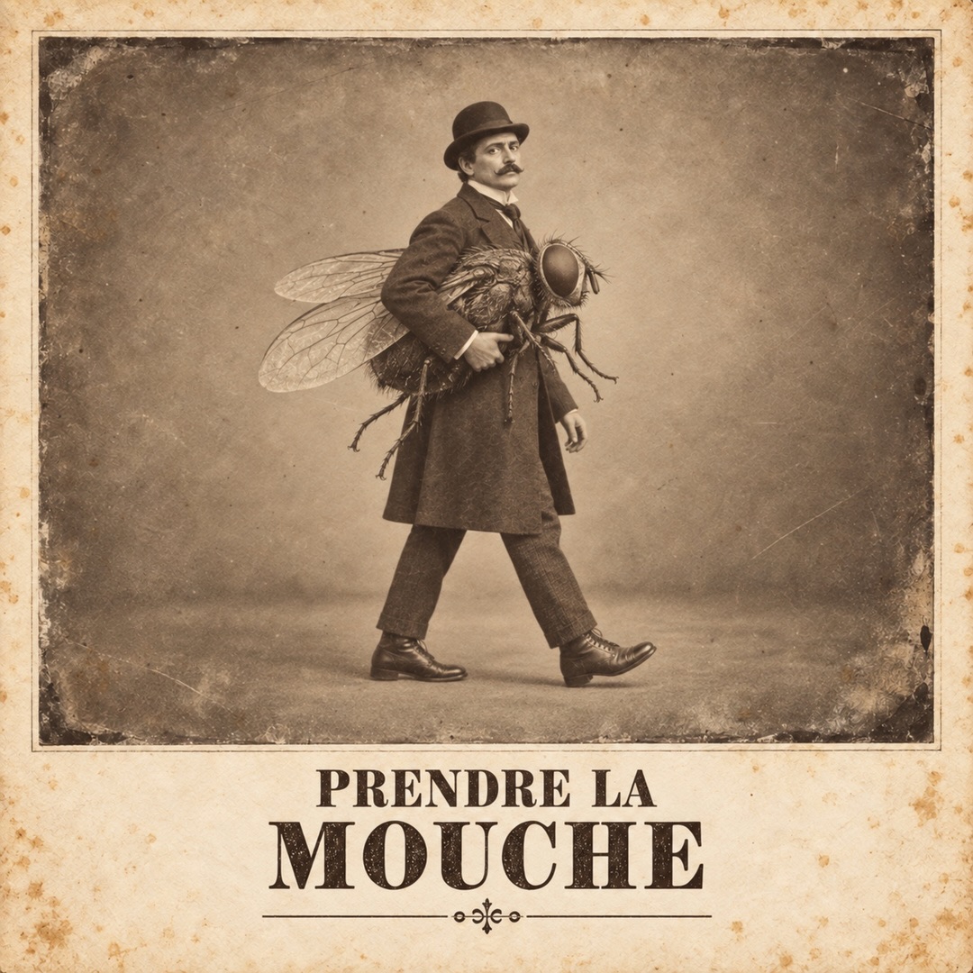 Prendre la mouche — Susceptibilité de compagnie — image publiée sur Instagram