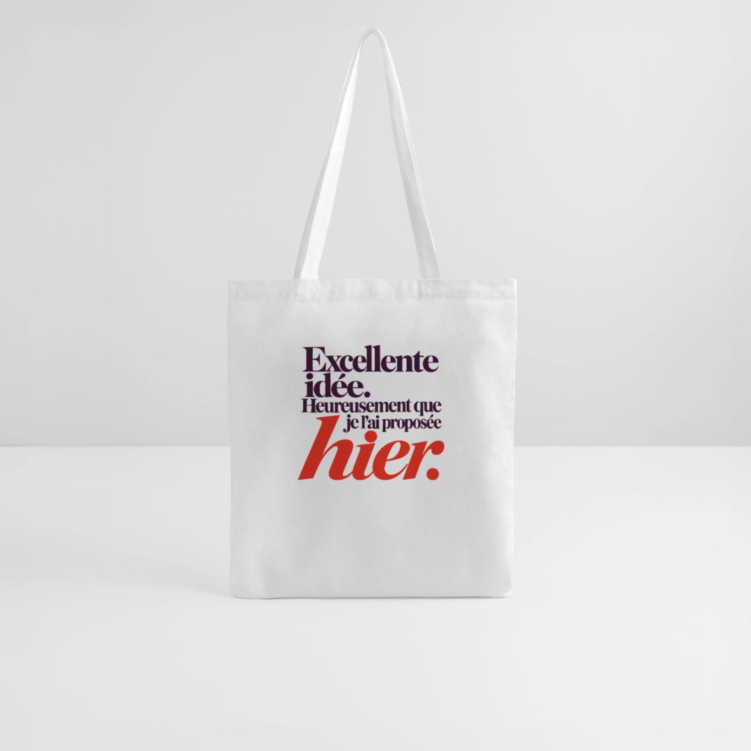 Excellente idée, je l’ai proposée hier — image publiée sur Instagram