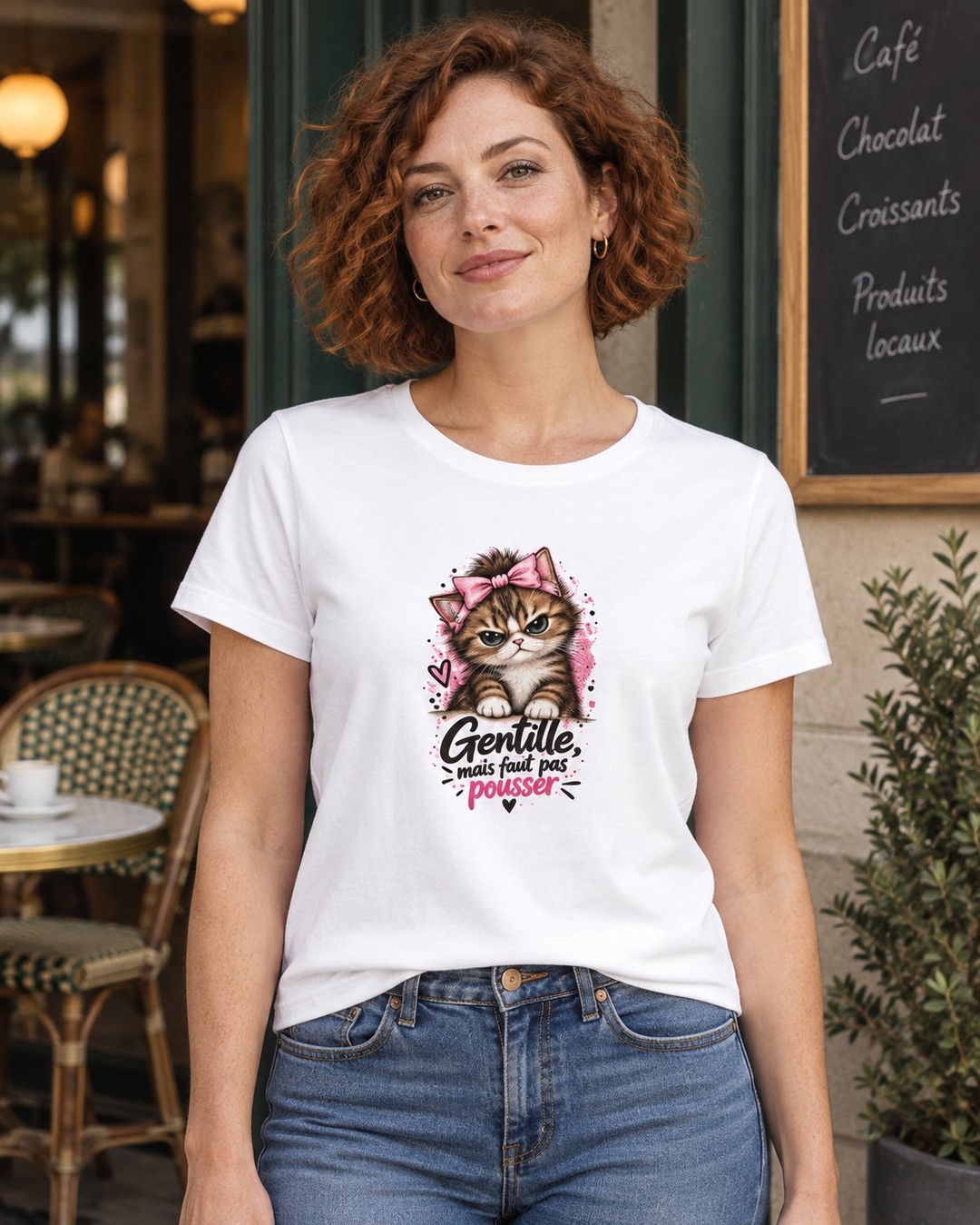 Gentille, mais faut pas pousser — Chaton — image publiée sur Instagram