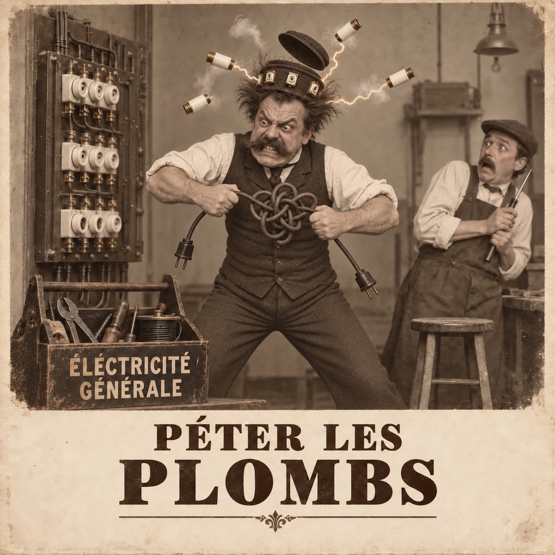 Péter les plombs — Court-circuit personnel — image publiée sur Instagram