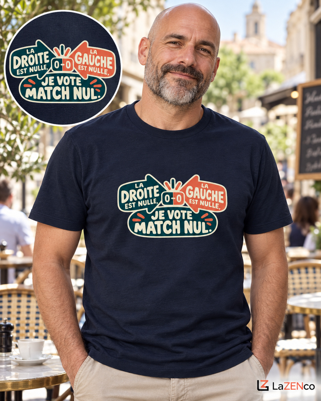 Je vote match nul — image publiée sur Instagram