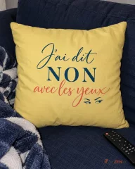 J’ai dit non avec les yeux — image publiée sur Instagram