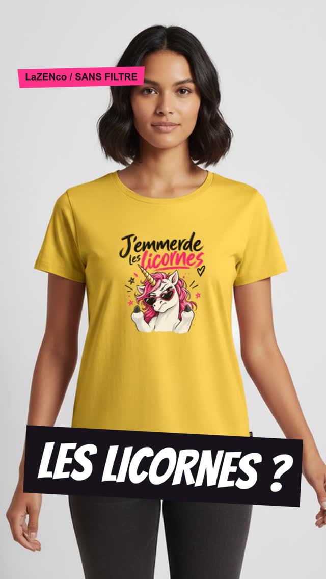 J’emmerde les licornes — aperçu du Reel Instagram