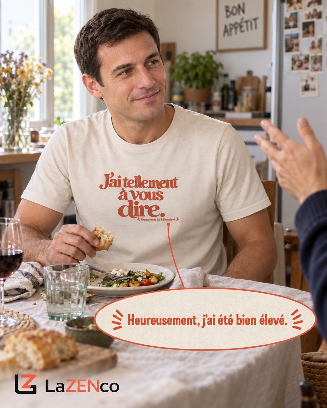 J’ai tellement à vous dire. — image publiée sur Instagram