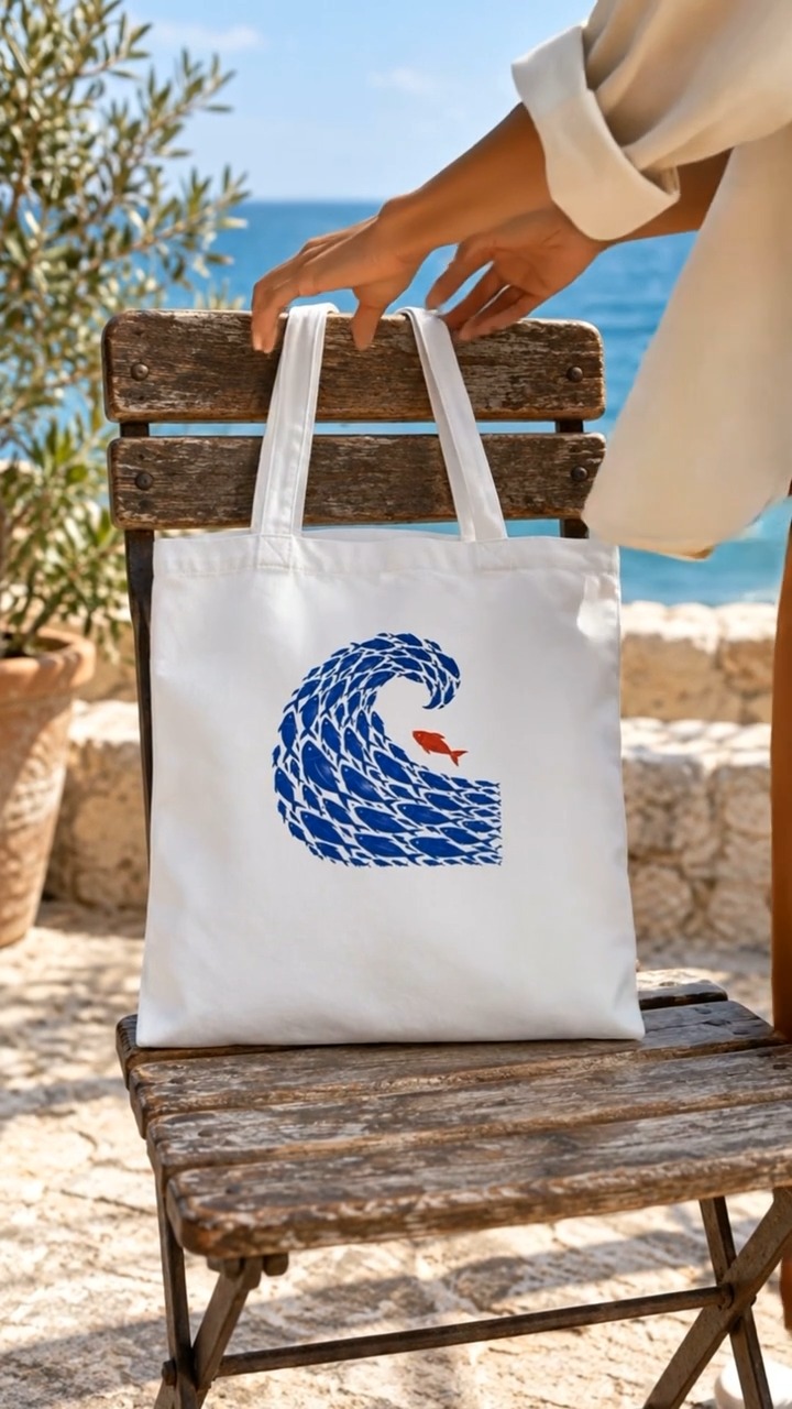 La Grande Vague en pixel art — aperçu du Reel Instagram
