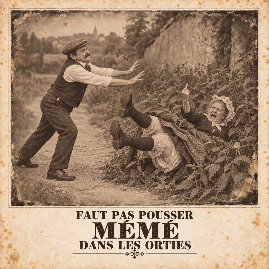 Mémé dans les orties — Résistance piquante