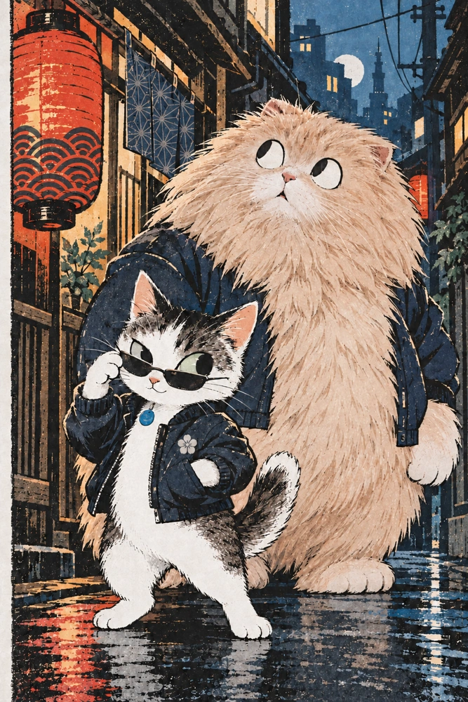 Chats de gang — Petit chef, gros bras