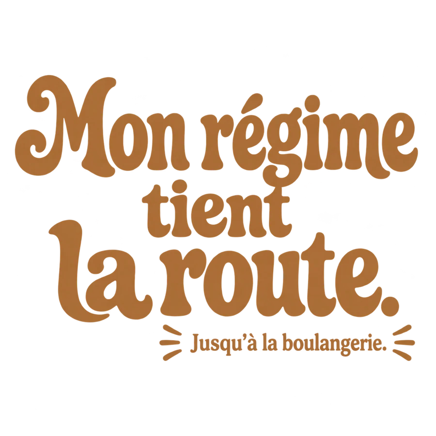 Mon régime tient la route.