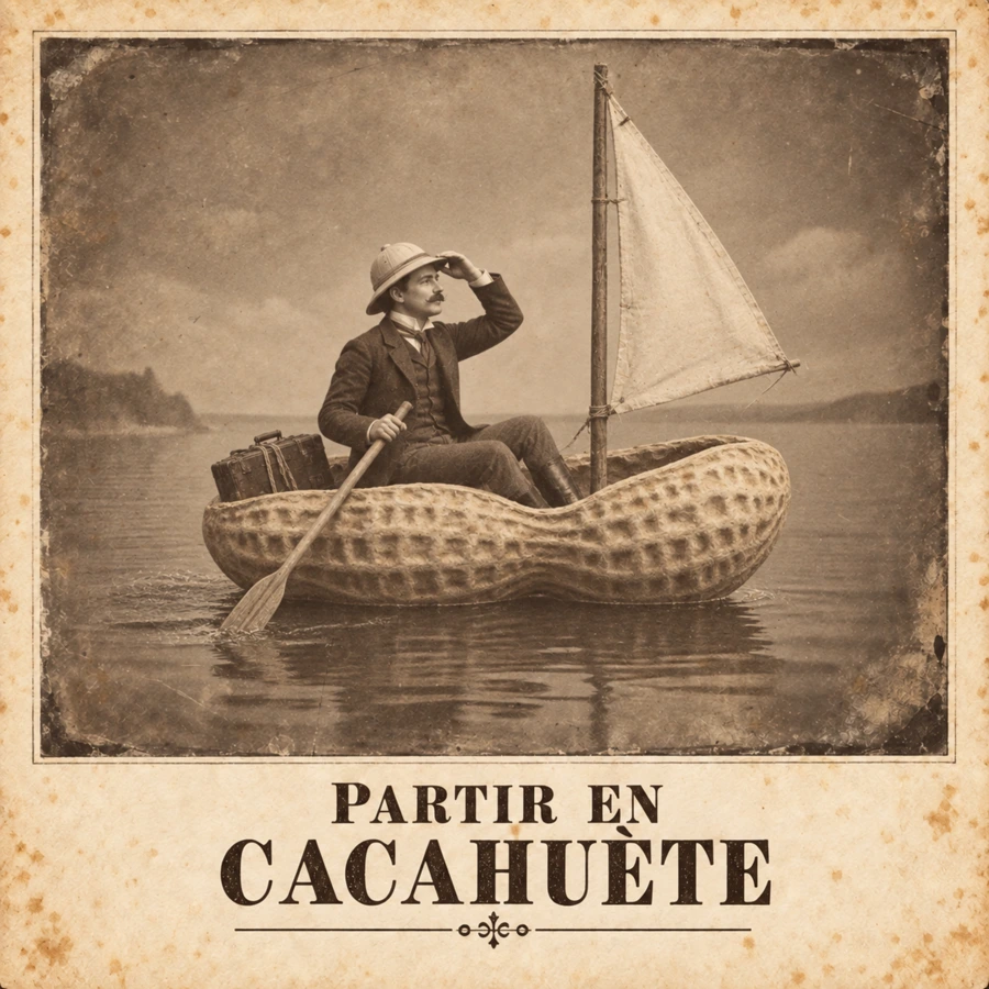Partir en cacahuète — Croisière en coque