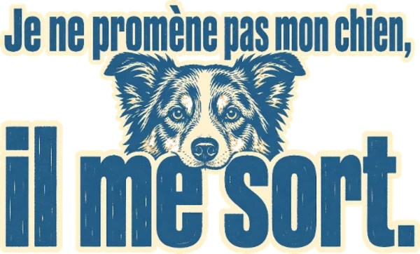 Je ne promène pas mon chien, il me sort — Portrait