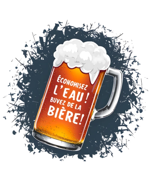 Économisez l’eau ! Buvez de la bière !