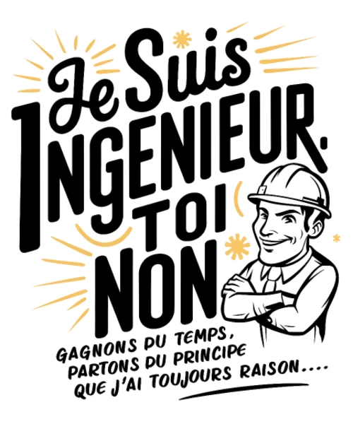 Je suis ingénieur, toi non