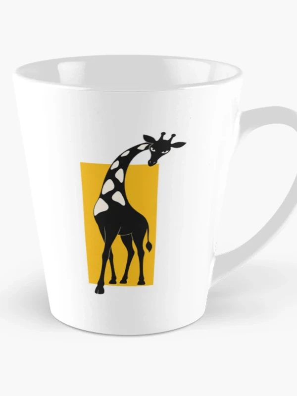 Girafe trop grande pour le cadre sur Mug long
