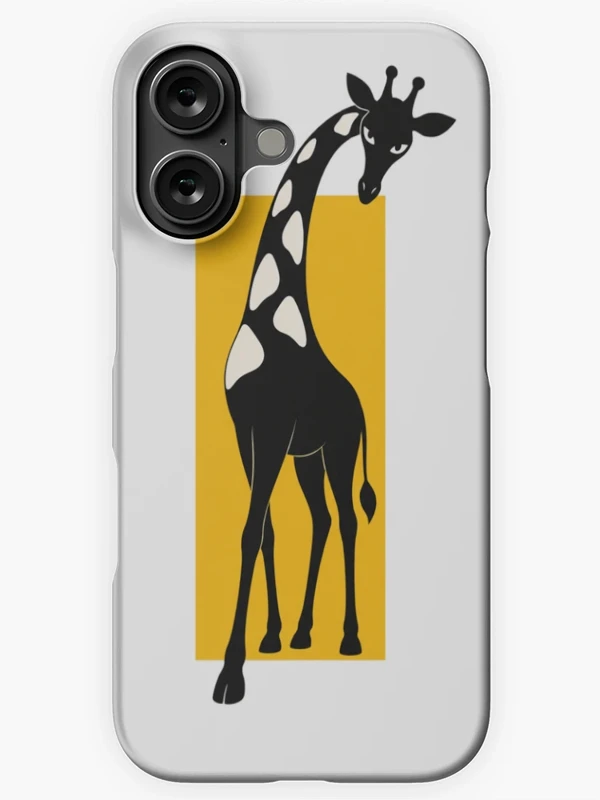 Girafe trop grande pour le cadre sur Coque rigide iPhone