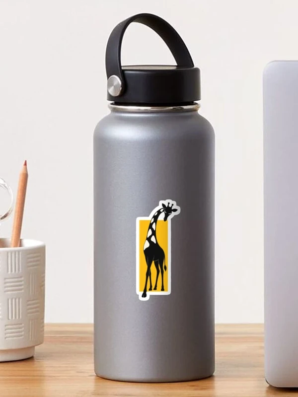 Girafe trop grande pour le cadre sur Sticker fini brillant