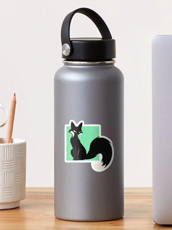 Renard à la queue hors du cadre sur Sticker