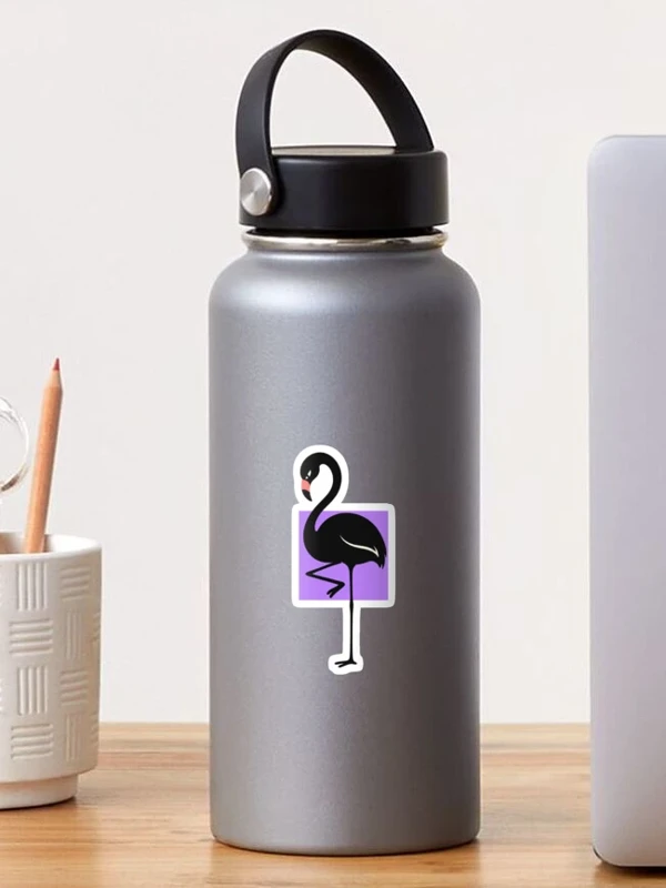 Flamant aux pattes impossibles à caser sur Sticker