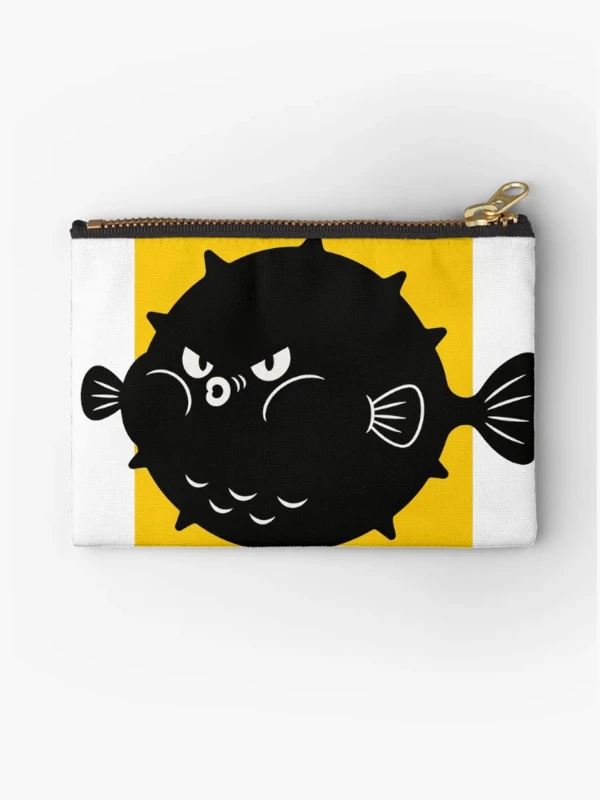 Poisson-globe trop gonflé pour le cadre sur Pochette