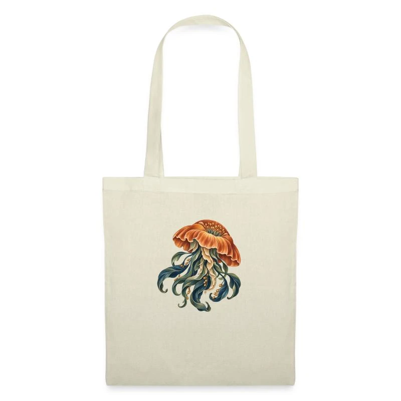 Méduse botanique sur Sac en tissu · nature