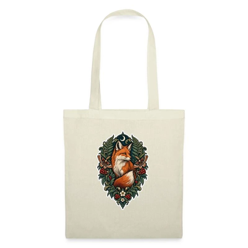 Renard héraldique sur Sac en tissu · nature