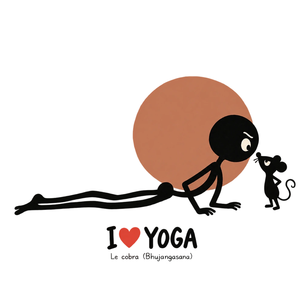 Le cobra face à la petite souris