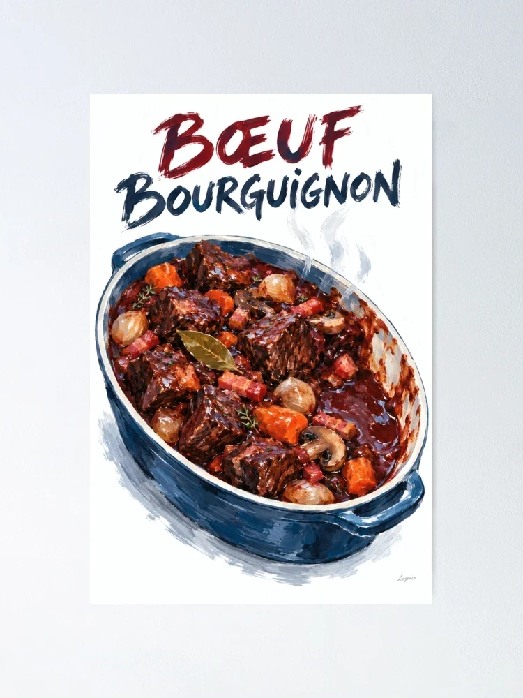 Bœuf bourguignon — Poster