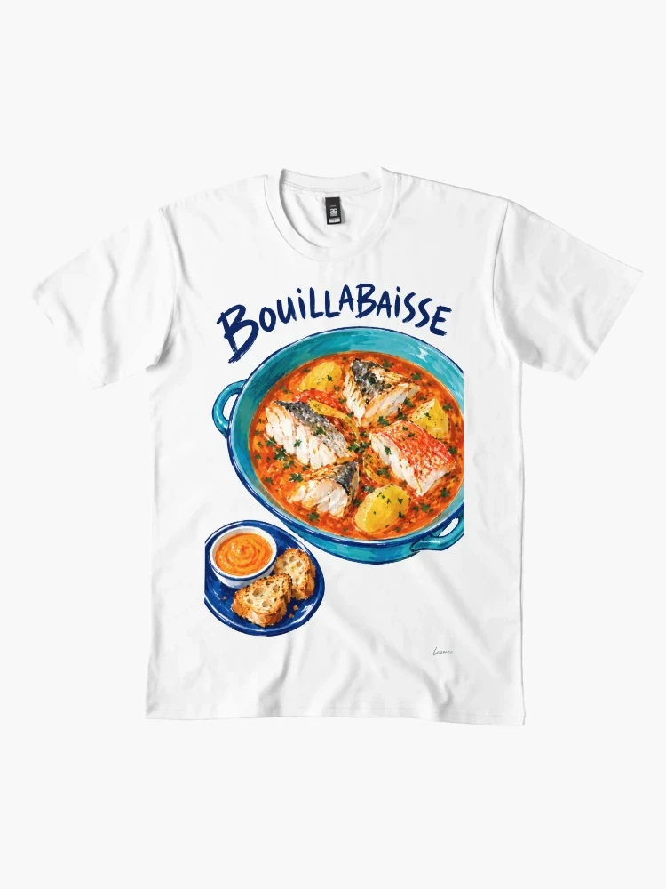 Bouillabaisse — T-shirt premium · Blanc