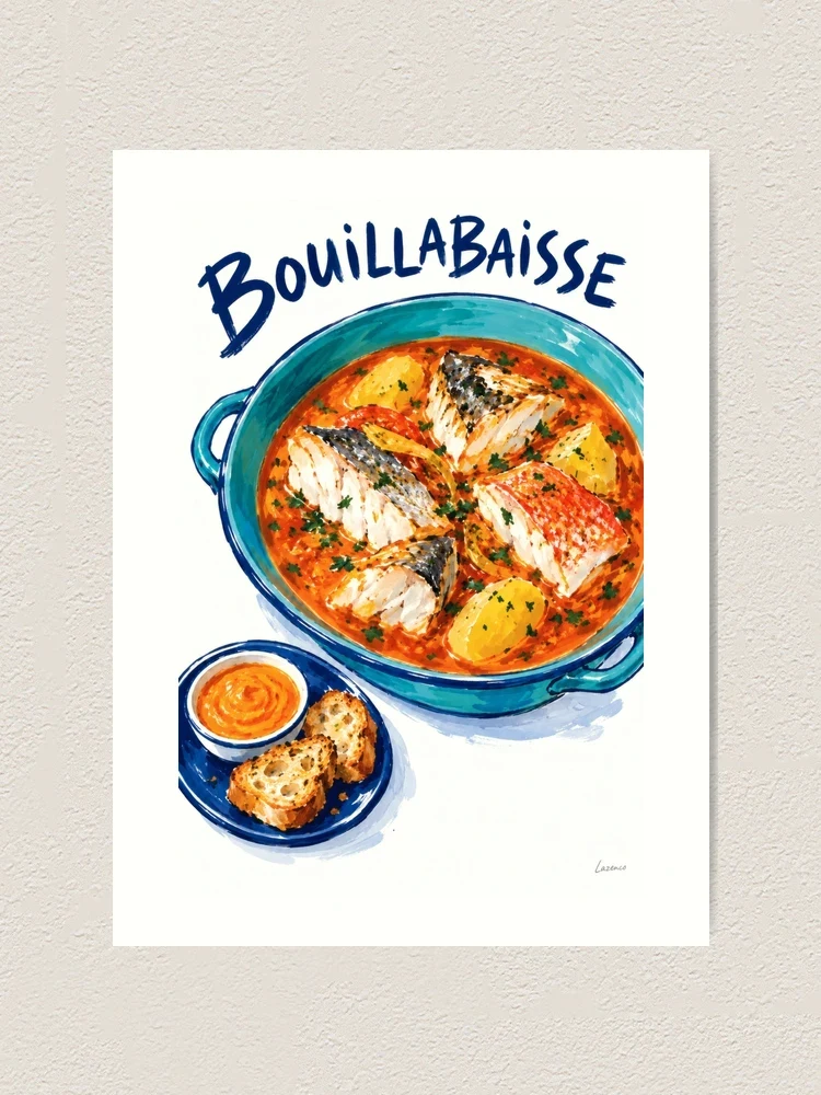 Bouillabaisse — Impression artistique