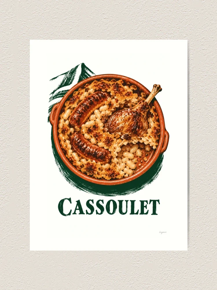 Cassoulet — Impression artistique