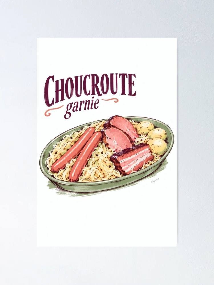 Choucroute garnie — Poster