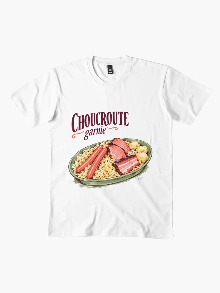 Choucroute garnie — T-shirt premium · Blanc