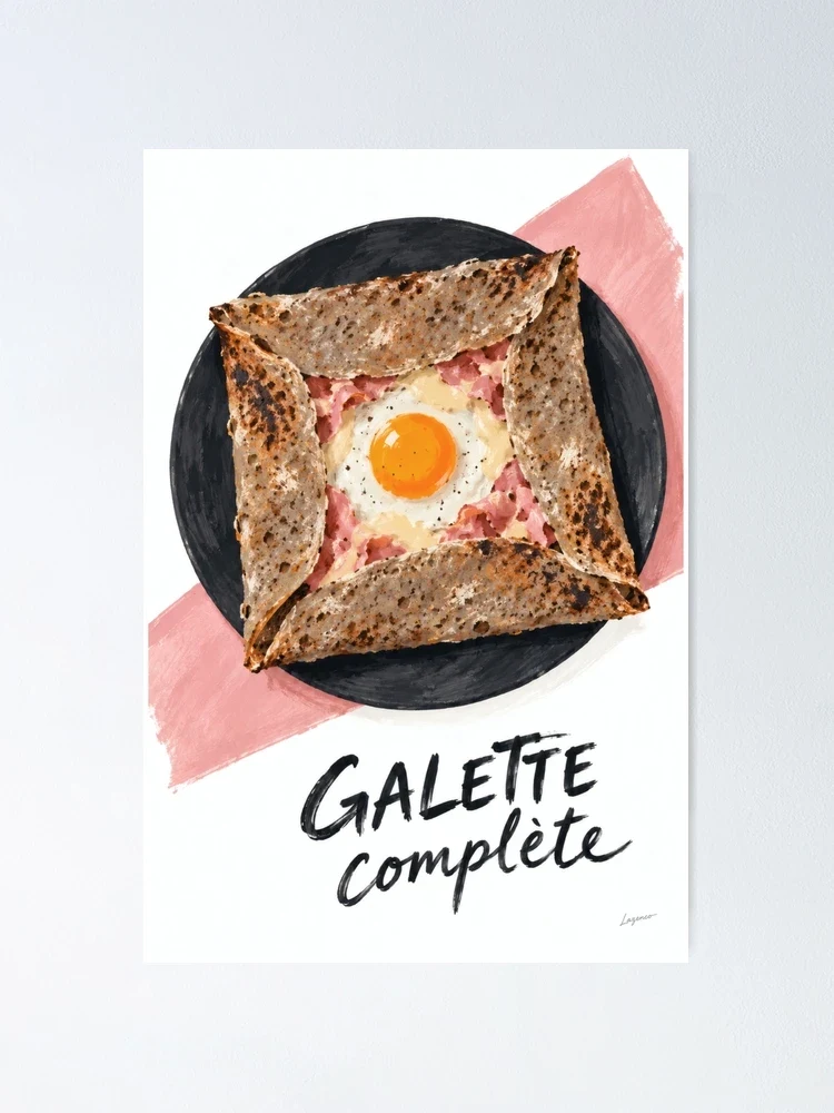 Galette complète — Poster
