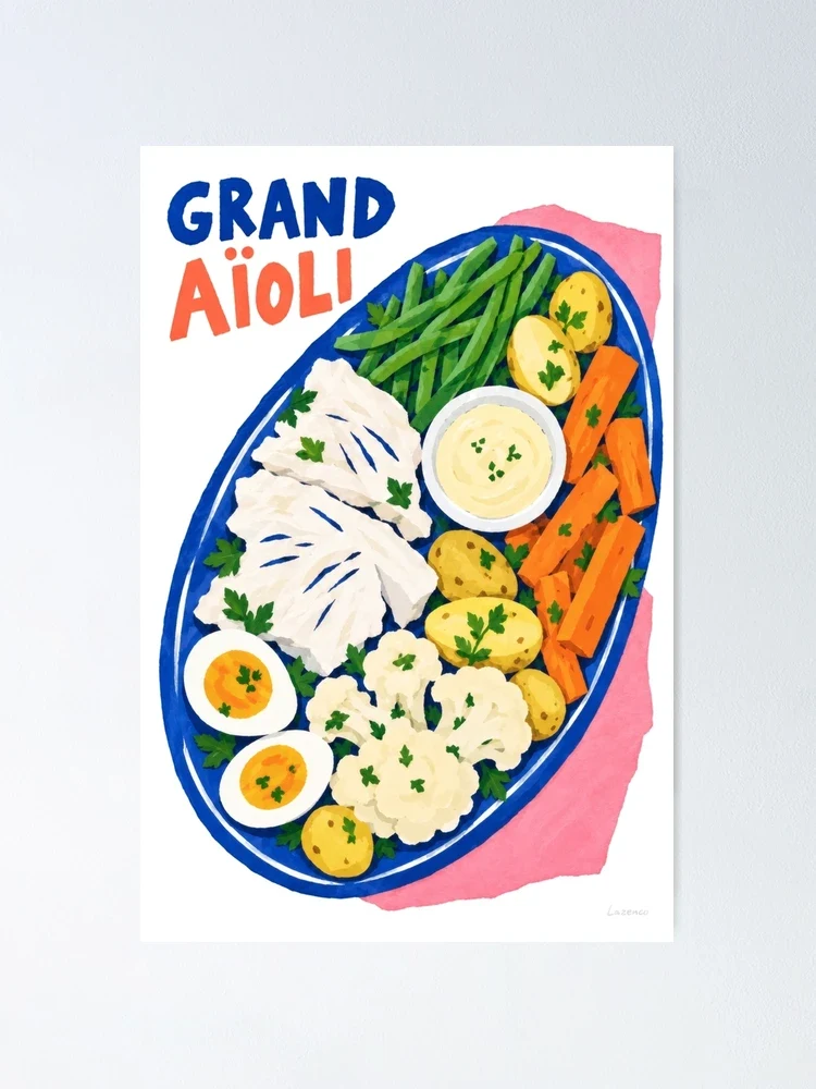 Grand aïoli — Poster