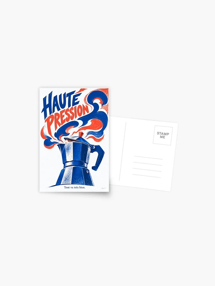 Haute pression — Carte postale