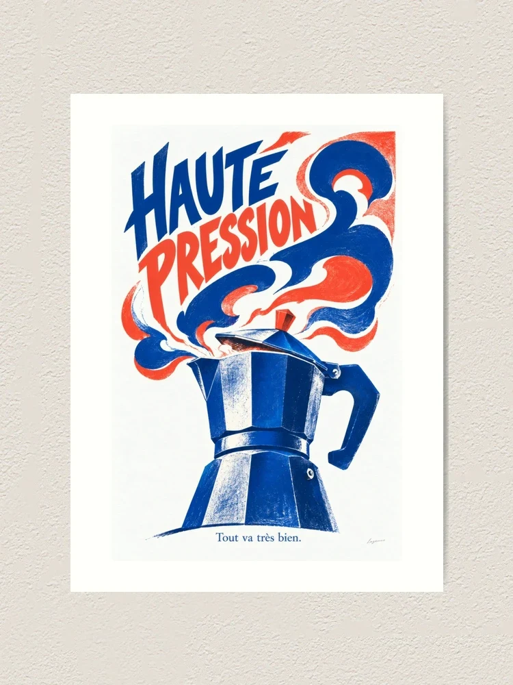 Haute pression — Impression artistique