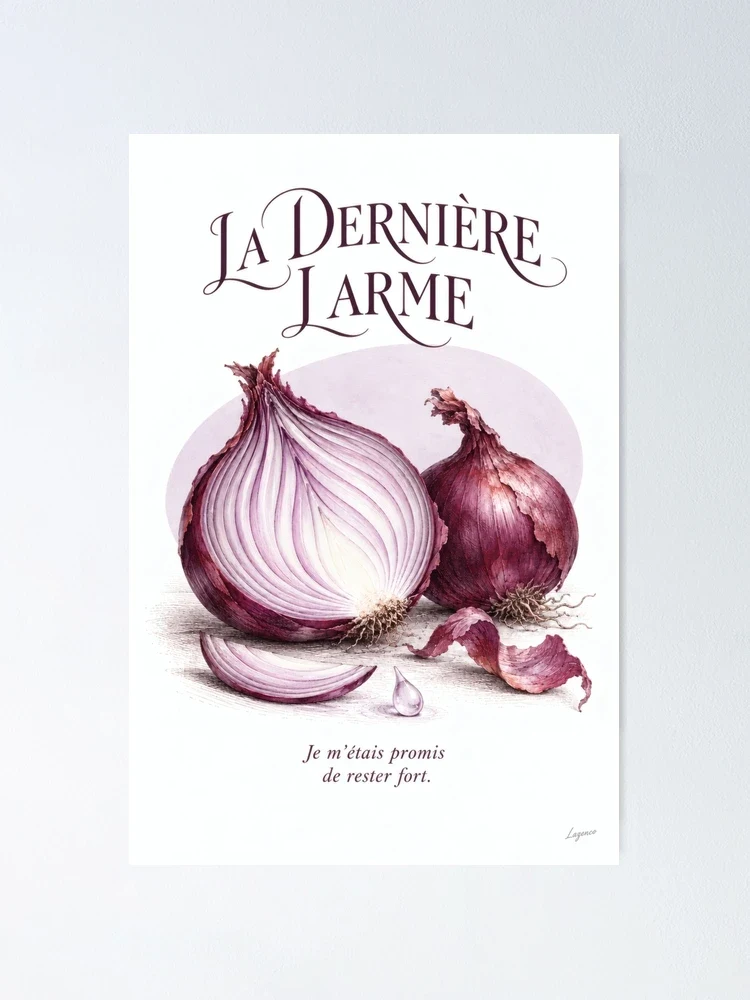 La dernière larme — Poster