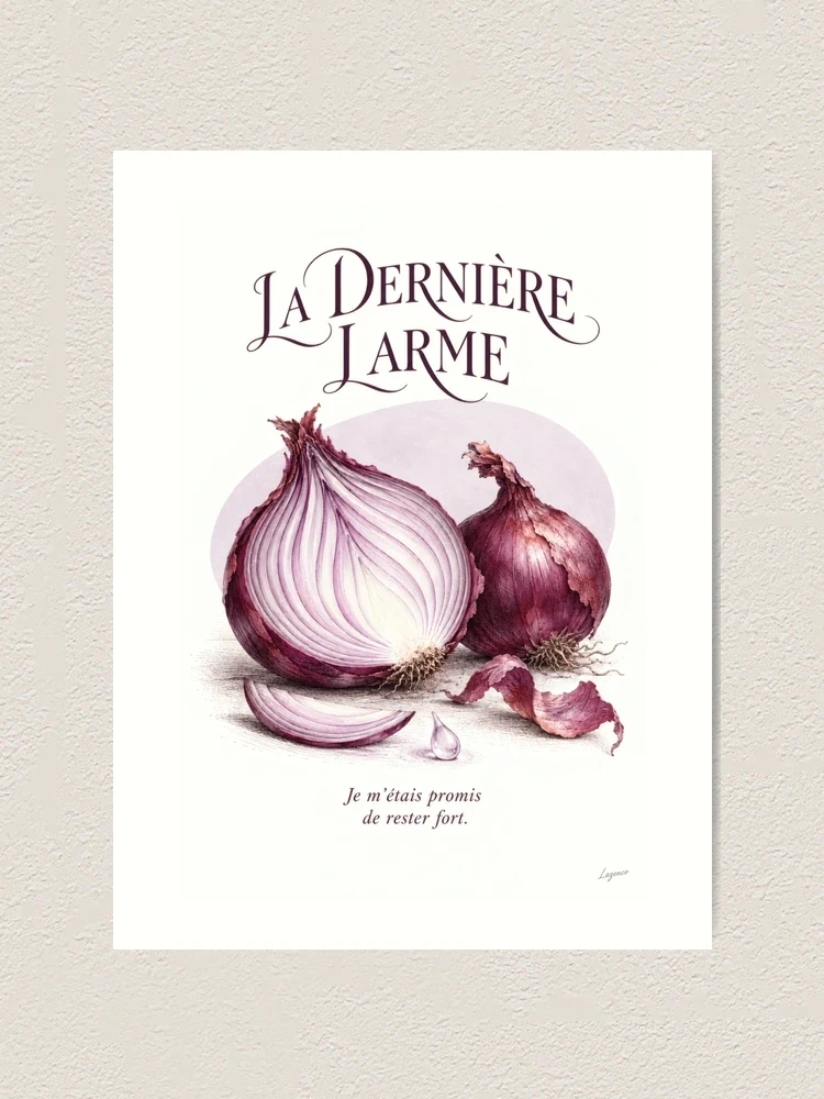 La dernière larme — Impression artistique