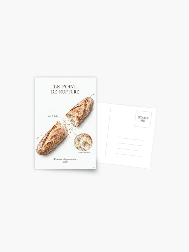 Le point de rupture — Carte postale
