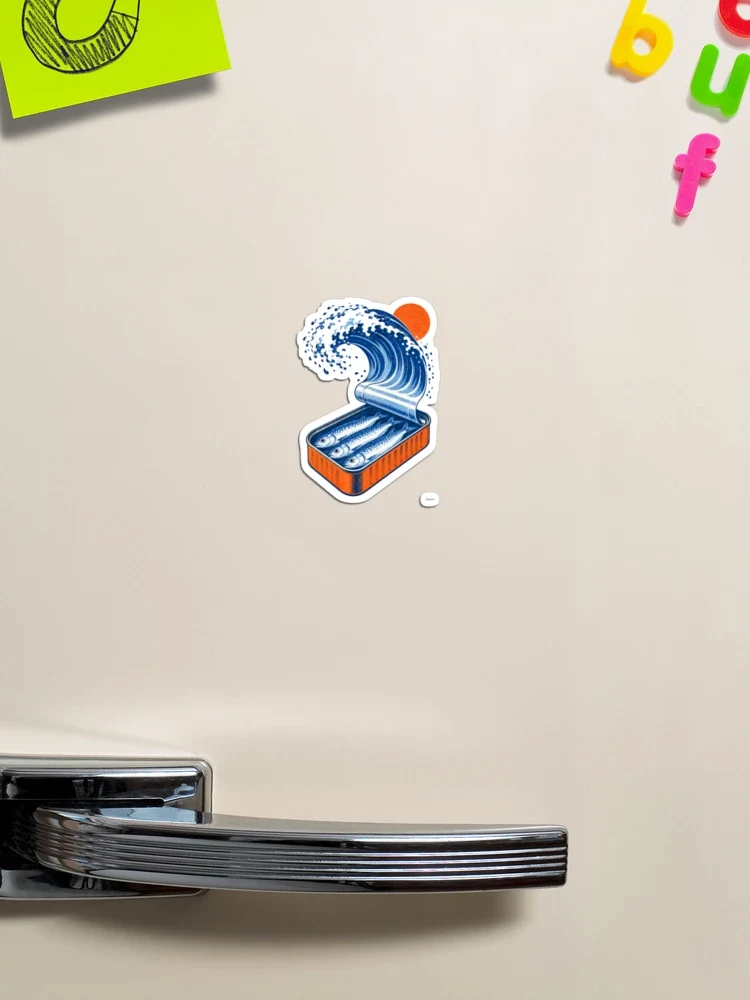 Marée en boîte — Magnet