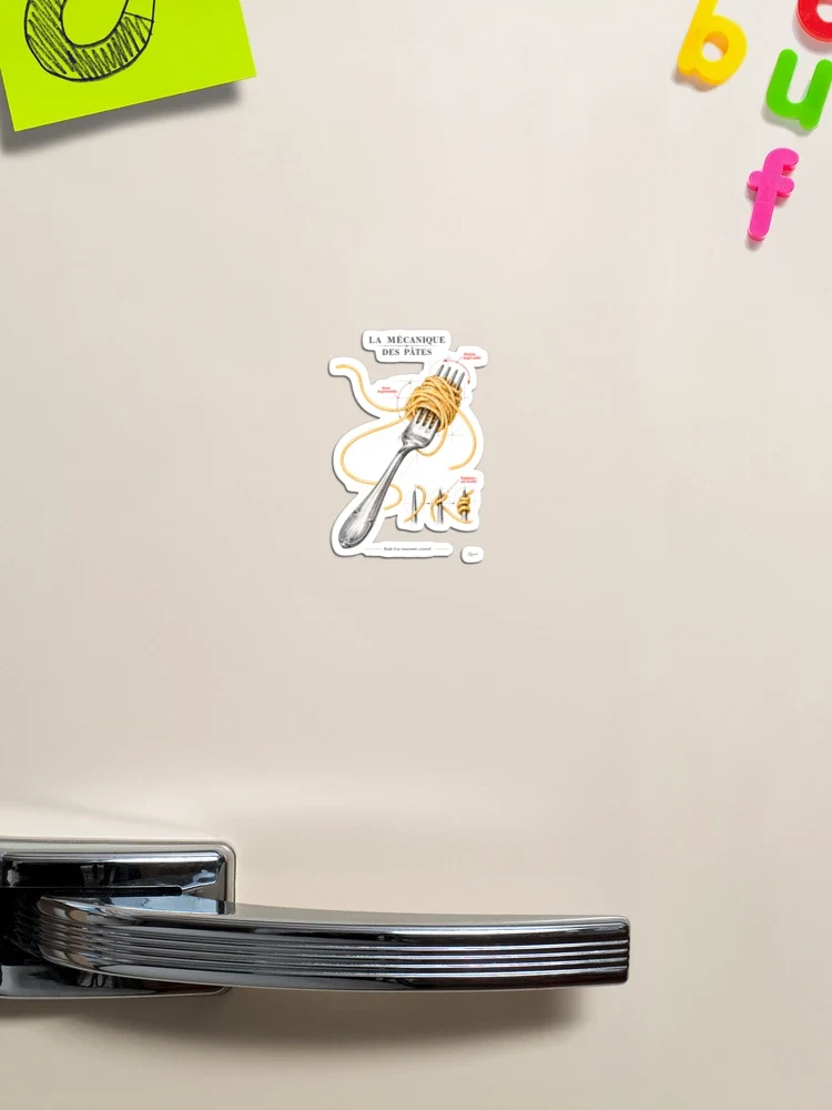 La mécanique des pâtes — Magnet