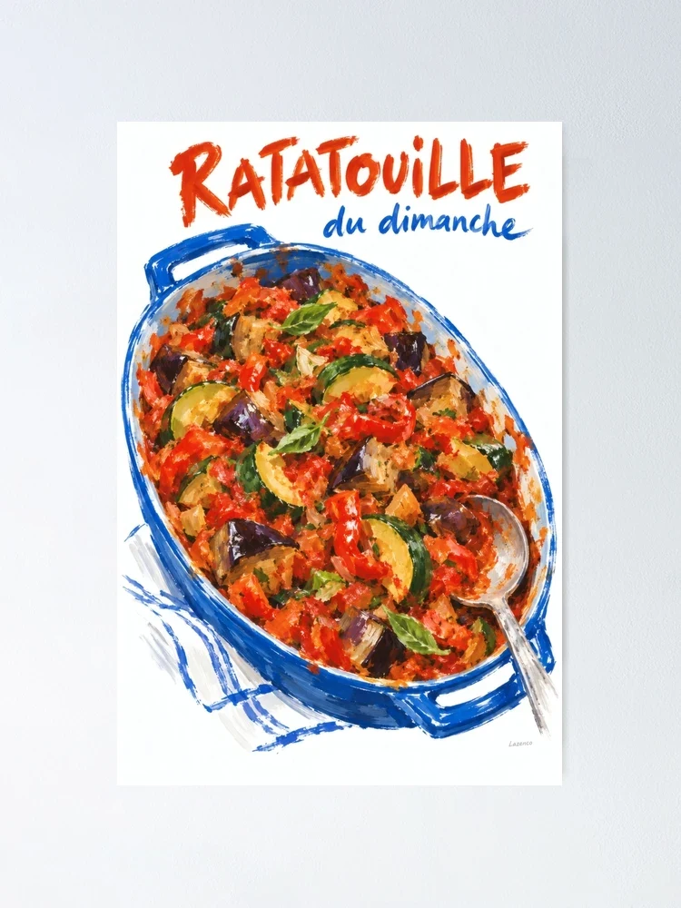 Ratatouille du dimanche — Poster